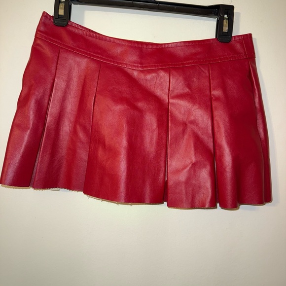 SHEIN Dresses & Skirts - SHEIN Vibrant Red Mini Skirt - NEW